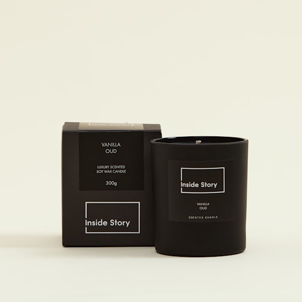 Vanilla Oud Signature Filled Candle 
