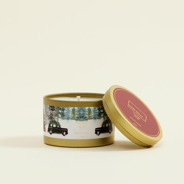 Winter Spice Tin Filled Candle