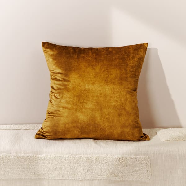 Distressed Velvet Cushion  