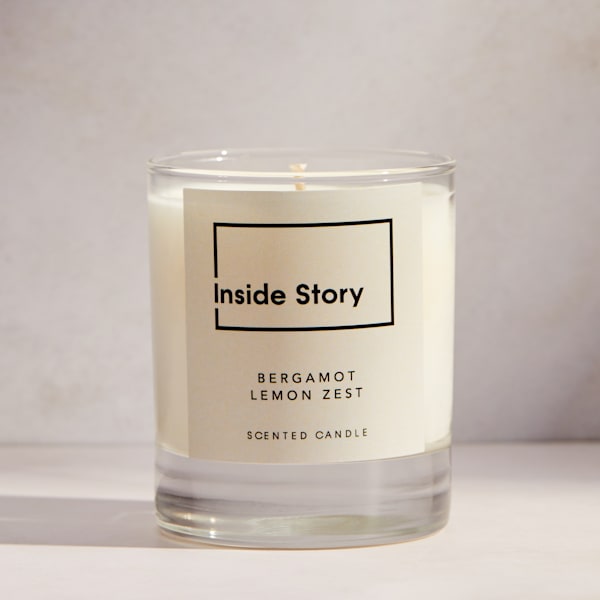 Bergamot And Lemon Zest Filled Candle