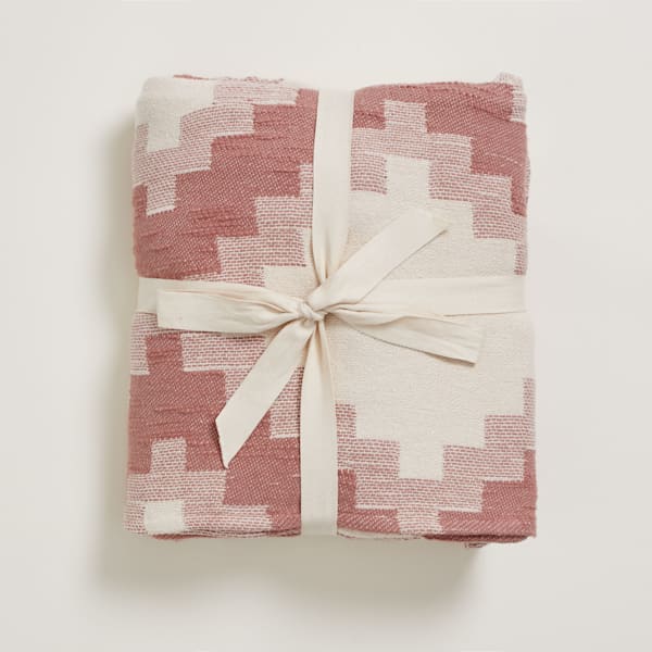 Cotton Patterned Throw