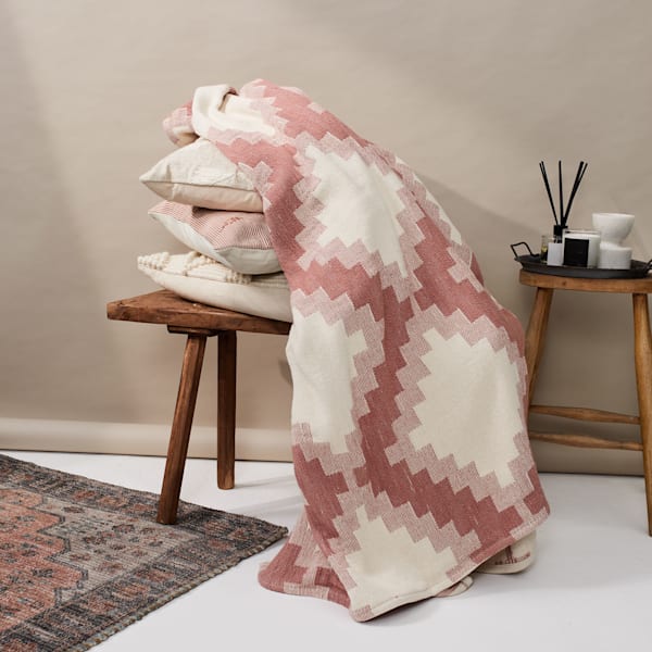 Cotton Patterned Throw