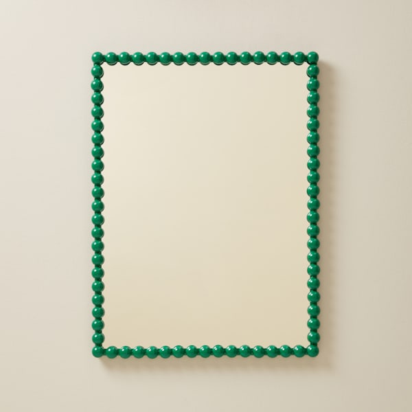 Rectangular Bobbin Mirror