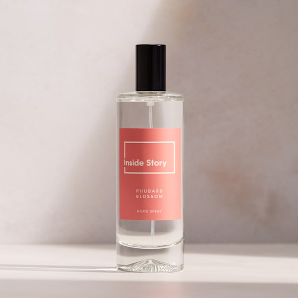 Rhubarb And Blossom Home Spray