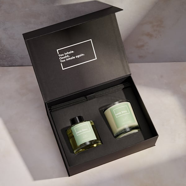 Lime Basil Home Scent Gift Set