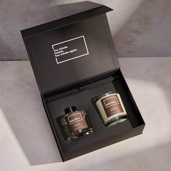 Sea Salt Wood Sage Home Scent Gift Set