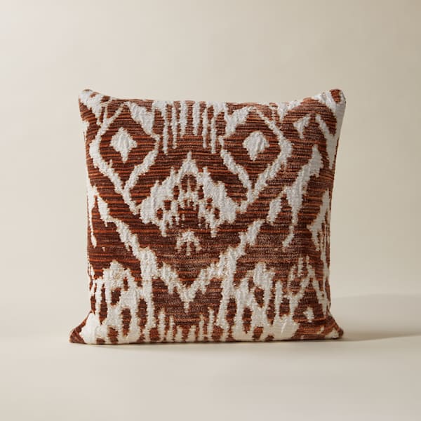 Indus Abstract Ikat Cushion