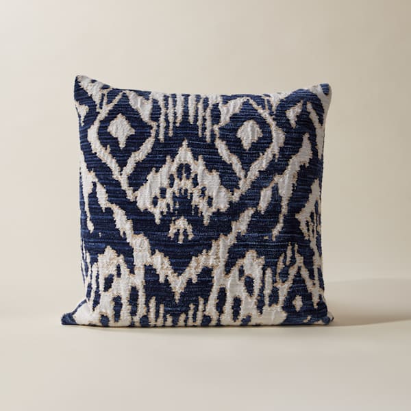 Indus Abstract Ikat Cushion