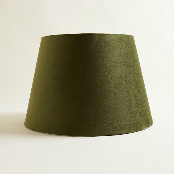 Medium Tapered Velvet Lampshade