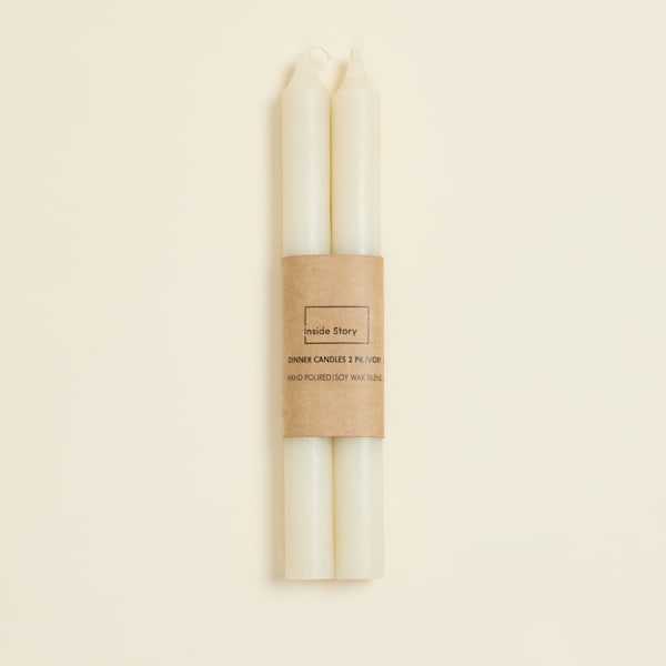 Soy Blend Dinner Candles 2 Pack