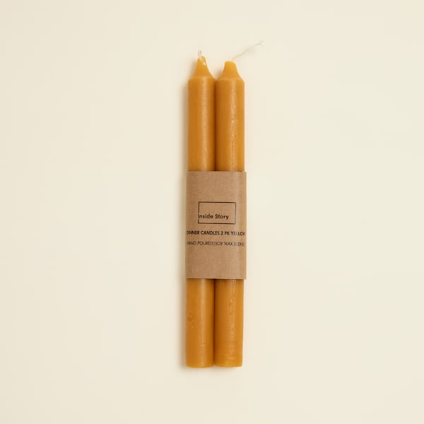 Soy Blend Dinner Candles 2 Pack